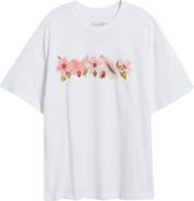 GOLDEN HOUR Tropical Cotton Graphic T-Shirt