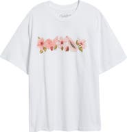 GOLDEN HOUR Tropical Cotton Graphic T-Shirt