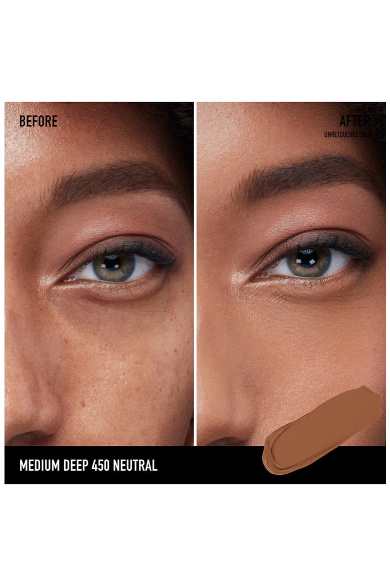 BAREPRO 16HR All Over Skin-Perfecting Matte Concealer Mineral SPF 25, Alternate, color, MEDIUM DEEP 450N