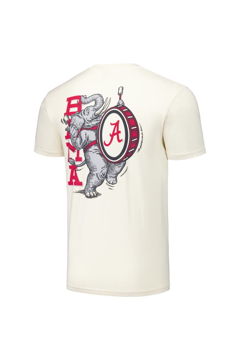 Unisex Cream Alabama Crimson Tide Hyper Local Vintage Bama Band T-Shirt, Alternate, color, Cream