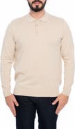 VELLAPAIS Long Sleeve Polo