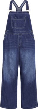 City Chic Straight Leg Overalls