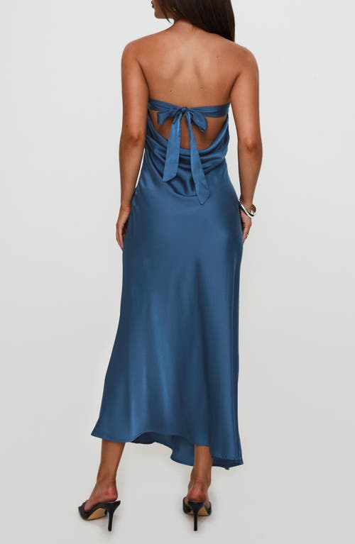 PRINCESS POLLY PRINCESS POLLY HALEY STRAPLESS SATIN MAXI DRESS