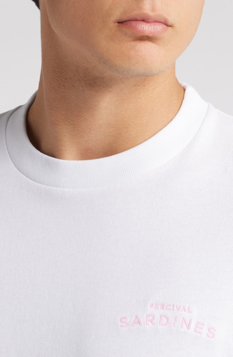 Percival Sardines Oversize Graphic T-Shirt, Alternate, color,