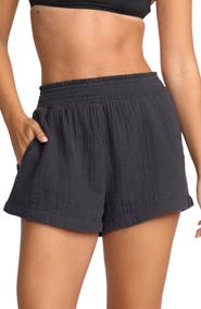 Billabong In the Waves Cotton Gauze Shorts