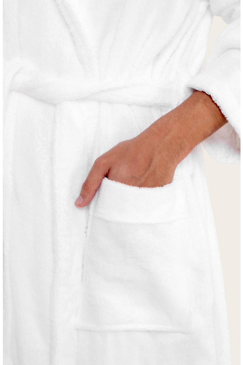Ultraplush Australian Cotton Bathrobe, Alternate, color, White