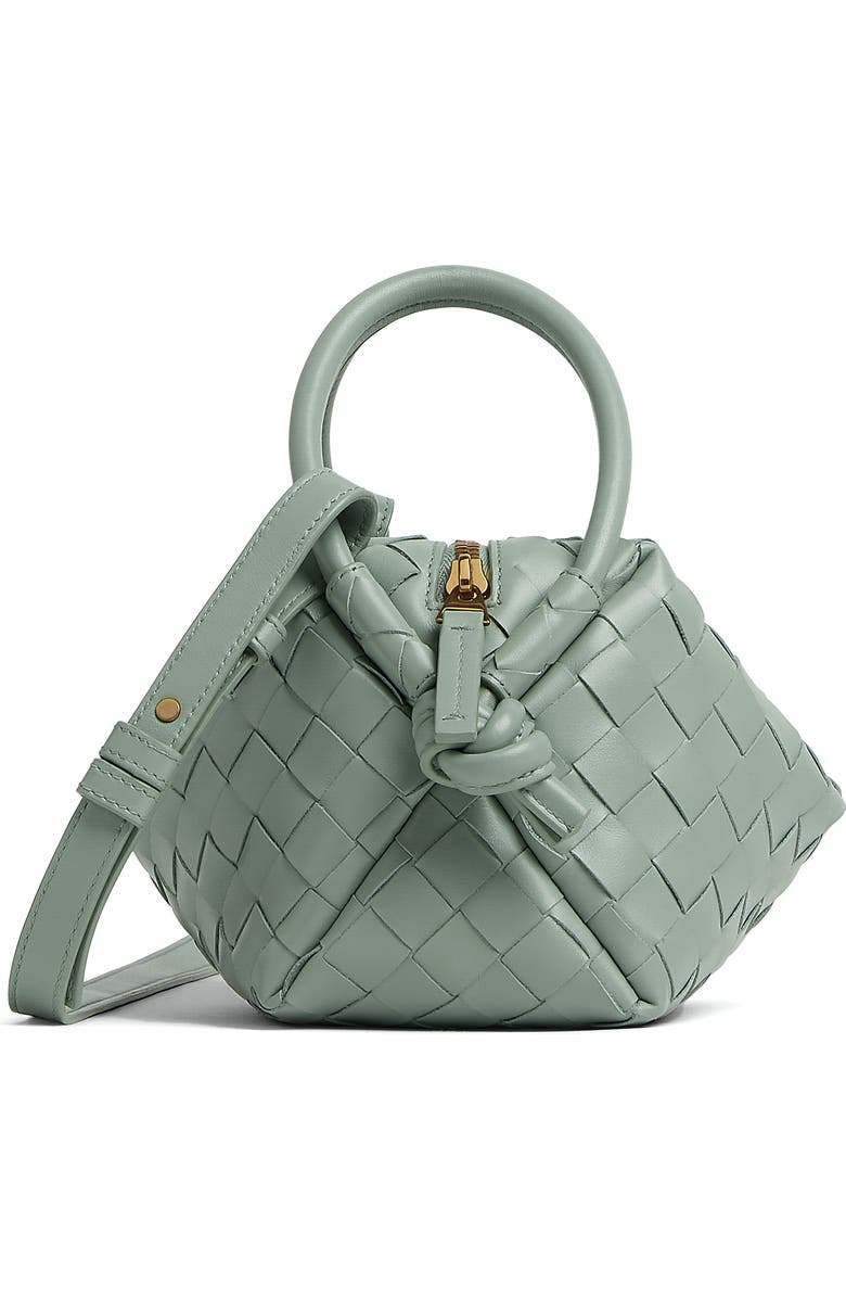 Bottega Veneta Small Loop Intrecciato Leather Crossbody Bag, Alternate, color,