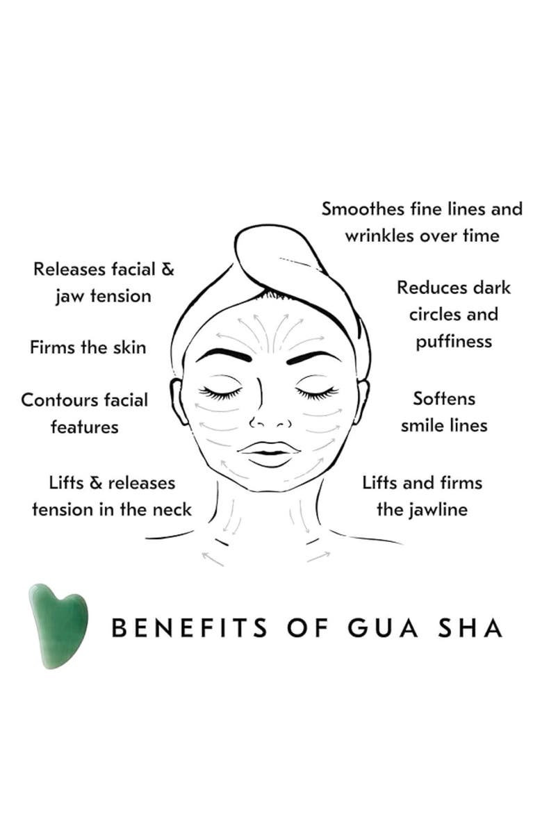 MOUNT LAI Rose Quartz Gua Sha, Alternate, color, Jade