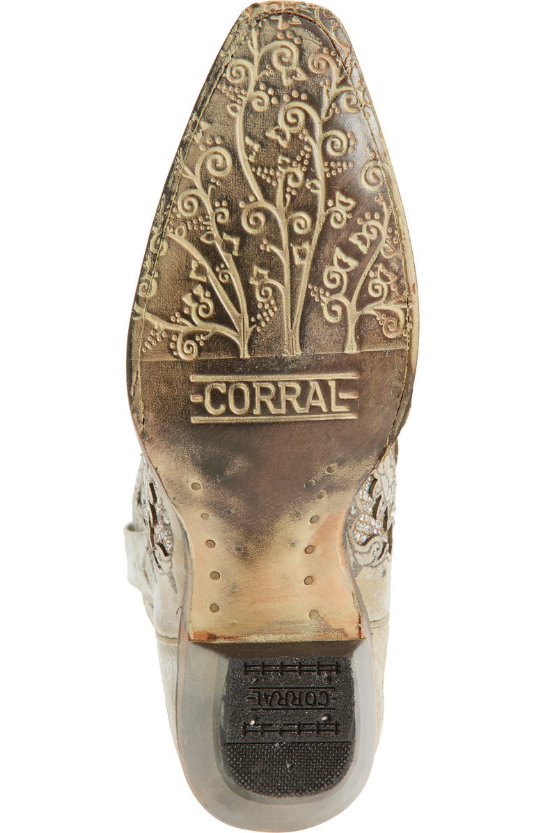 CORRAL Glitter Inlay & Crystal Western Boot, Alternate, color,