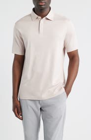 Robert Barakett Georgia Solid Pima Cotton Polo