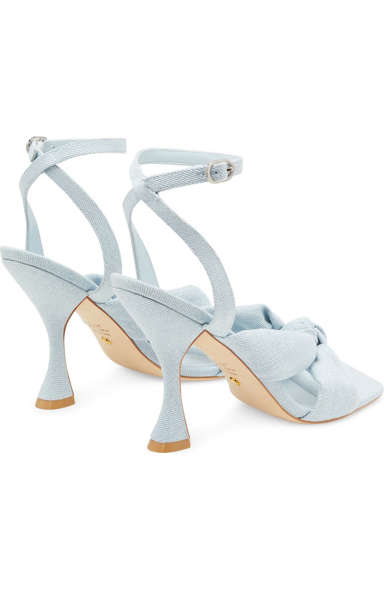 Stuart Weitzman Playa Ankle Strap 100 Knot Sandal, Alternate, color, Light Blue