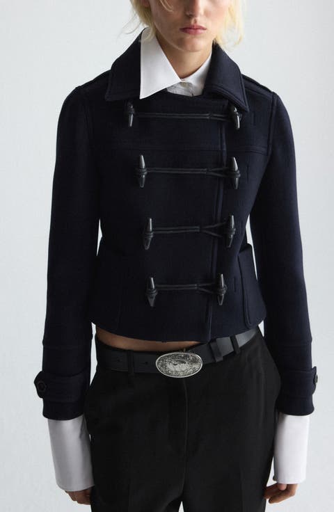 Wool Toggle Jacket