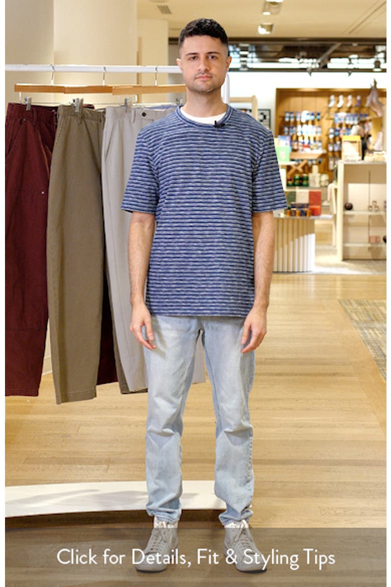 Sunwashed Stripe Organic Cotton T-Shirt video