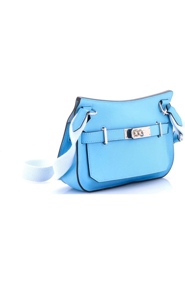 Pre-Owned Hermes Verso Jypsiere Bag Swift Mini, Alternate, color, Celeste