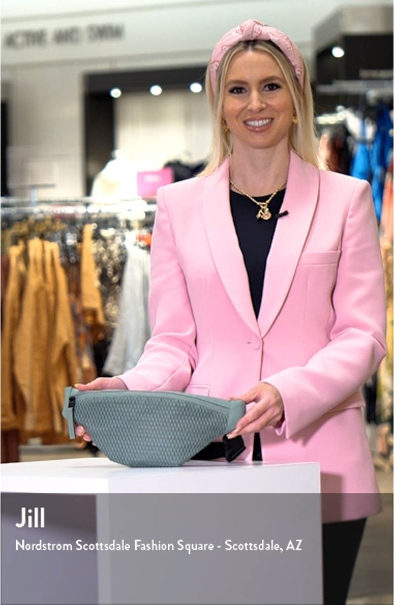 Mini Waterproof Mesh Belt Bag, sales video thumbnail