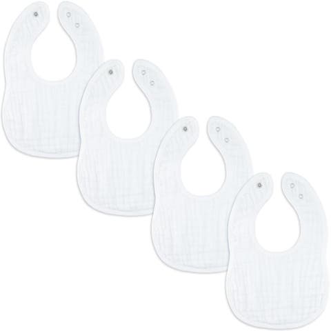 Muslin Bibs - Pack of 4