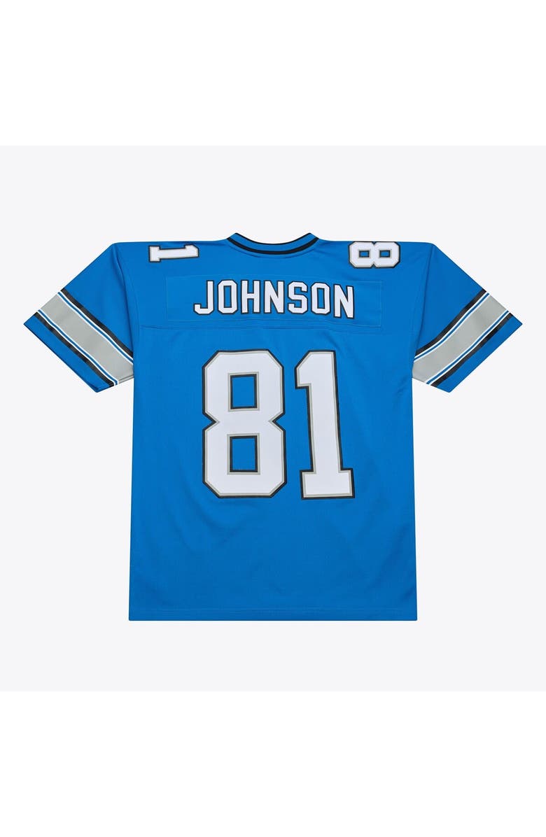 Mitchell & Ness Men's Mitchell & Ness Calvin Johnson Blue Detroit Lions 2007 Legacy Replica Jersey, Alternate, color, Blue
