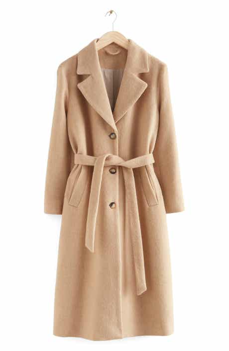 & Other Stories Notch Collar Coat