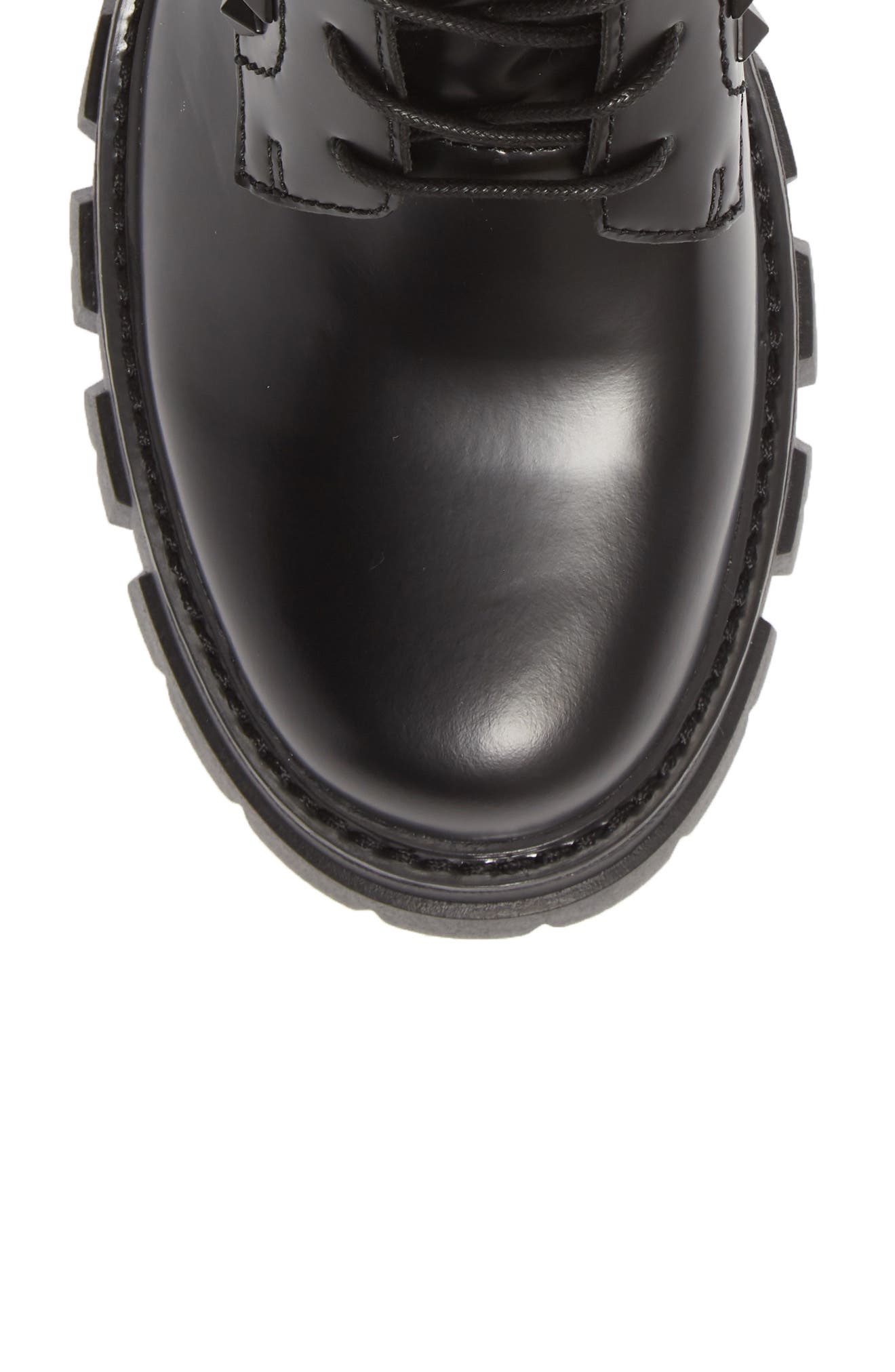 Ash Lewis Stud Combat Boot, Alternate, color, 