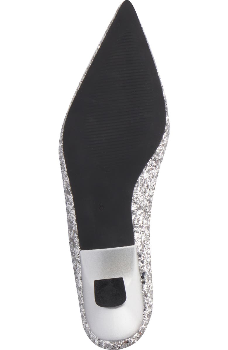 OLIVIA MILLER Mars Knee High Boot, Alternate, color, Silver Glitter