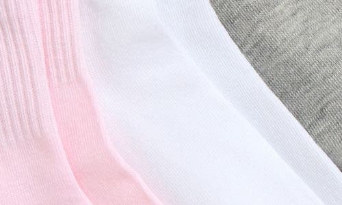CAPELLI NEW YORK CAPELLI NEW YORK KIDS' PRETTY SOLIDS ASSORTED 8-PACK QUARTER SOCKS