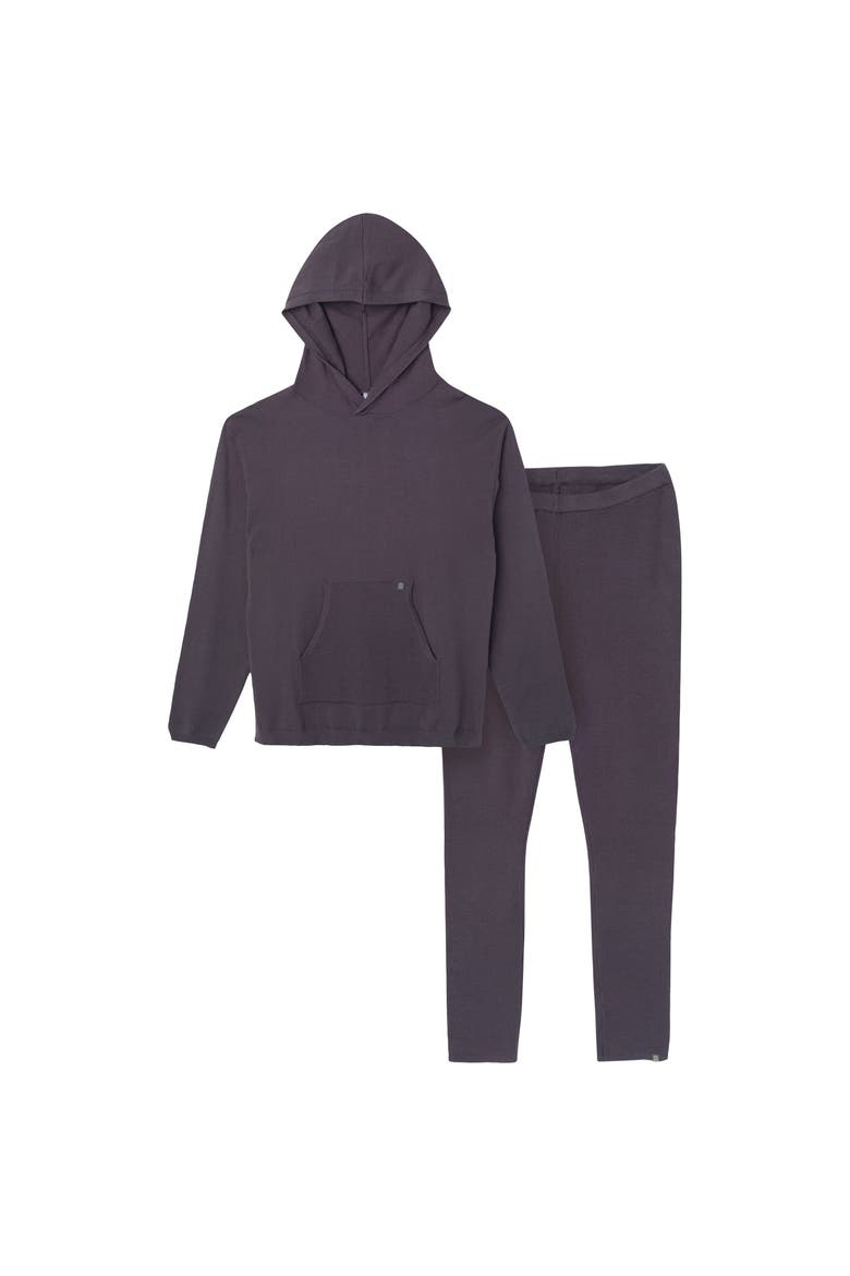 Mommy and Me Sweater & Legging Set, Main, color, Dark Grey