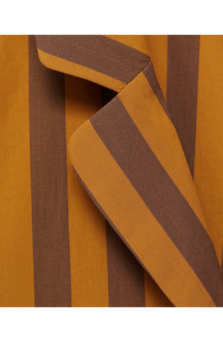 MANGO Cotton Striped Pajama Shirt, Alternate, color, 