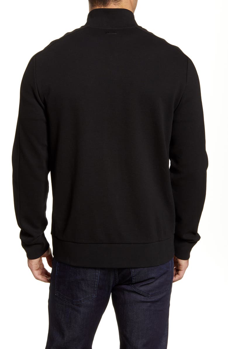 BOSS Skiles Regular Fit Zip Bomber Jacket, Alternate, color, 