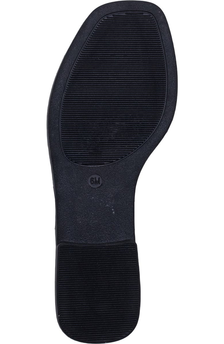 bebe Python Embossed Thong Sandal, Alternate, color, Black Multi