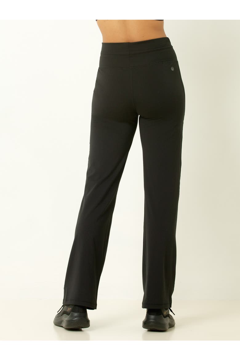 Sueded Boot Leg Pant, Alternate, color, Black