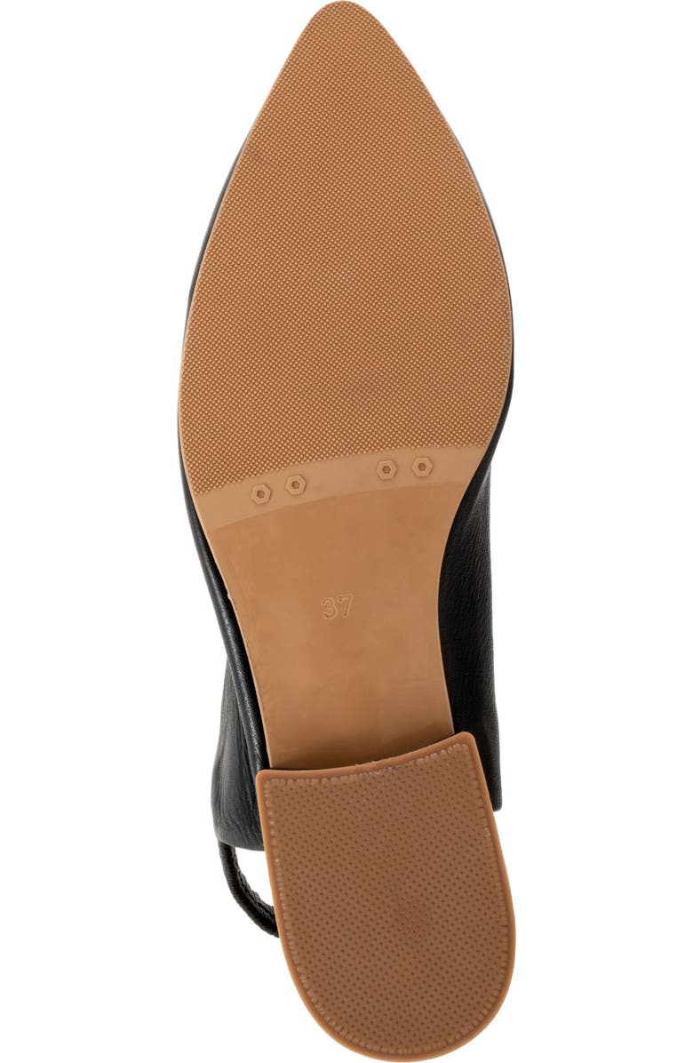 Bueno Indie Slingback Pointed Toe Flat, Alternate, color,