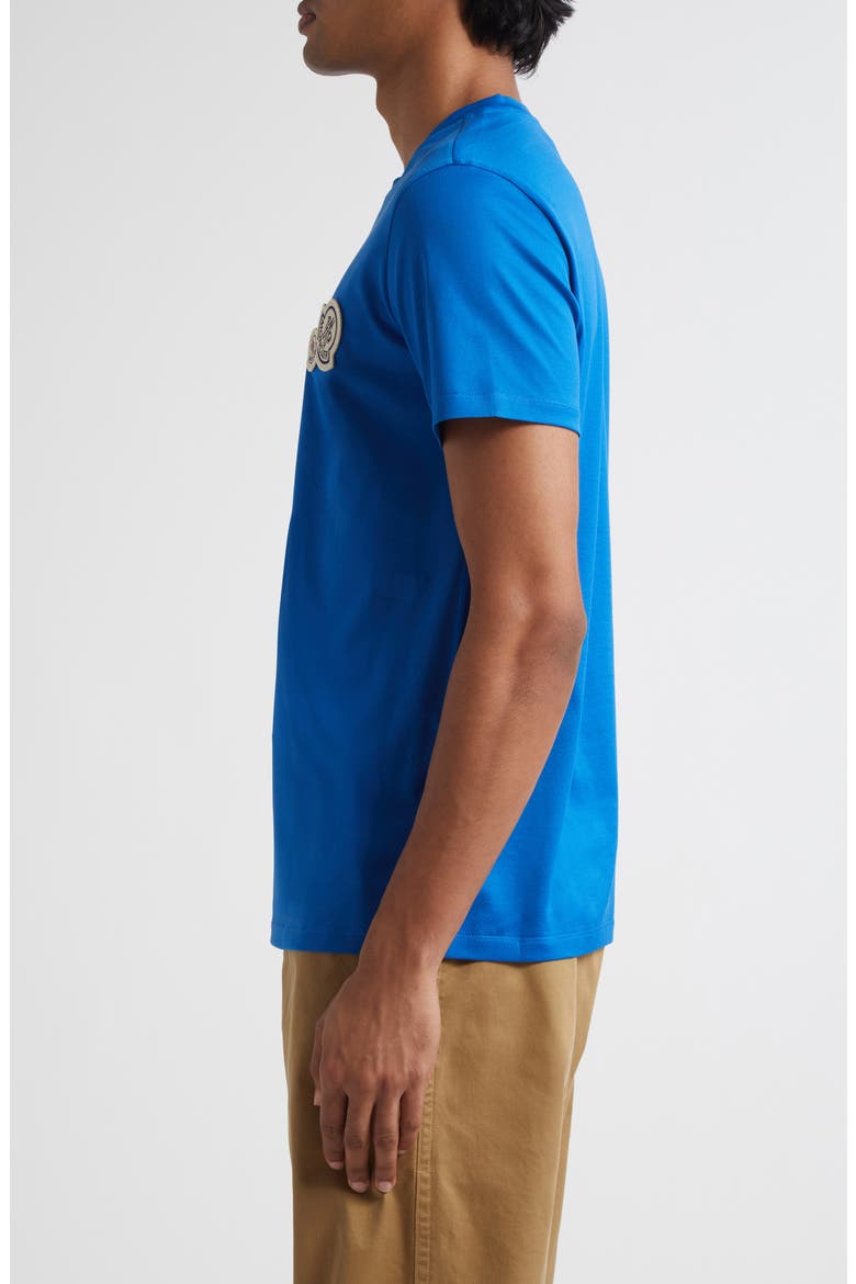 Logo Patch T-Shirt, Alternate, color, BLUETTE