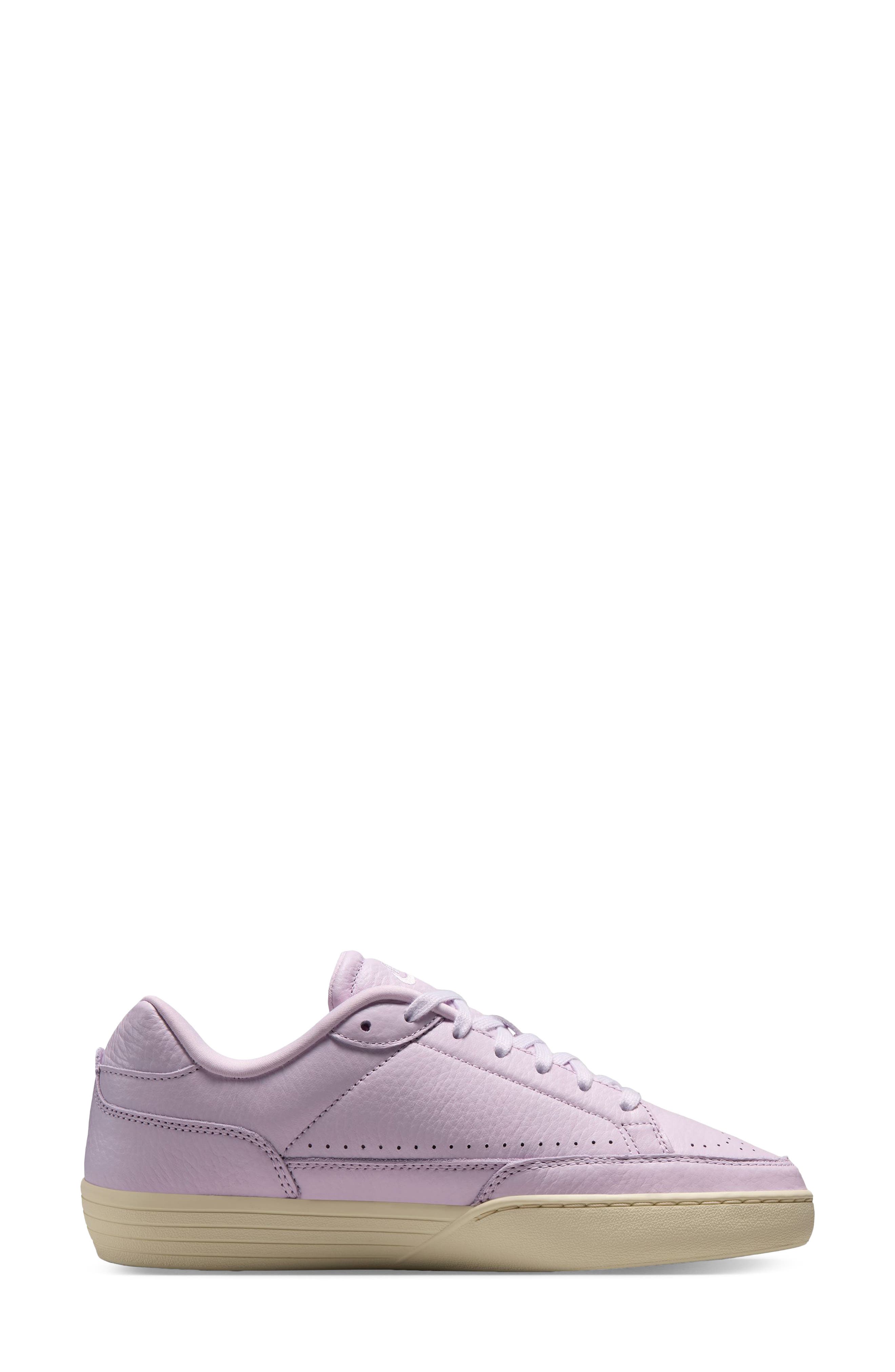 Tennis Centre Sneaker, Alternate, color, BLEACHED LILAC/ LILAC-MUSLIN
