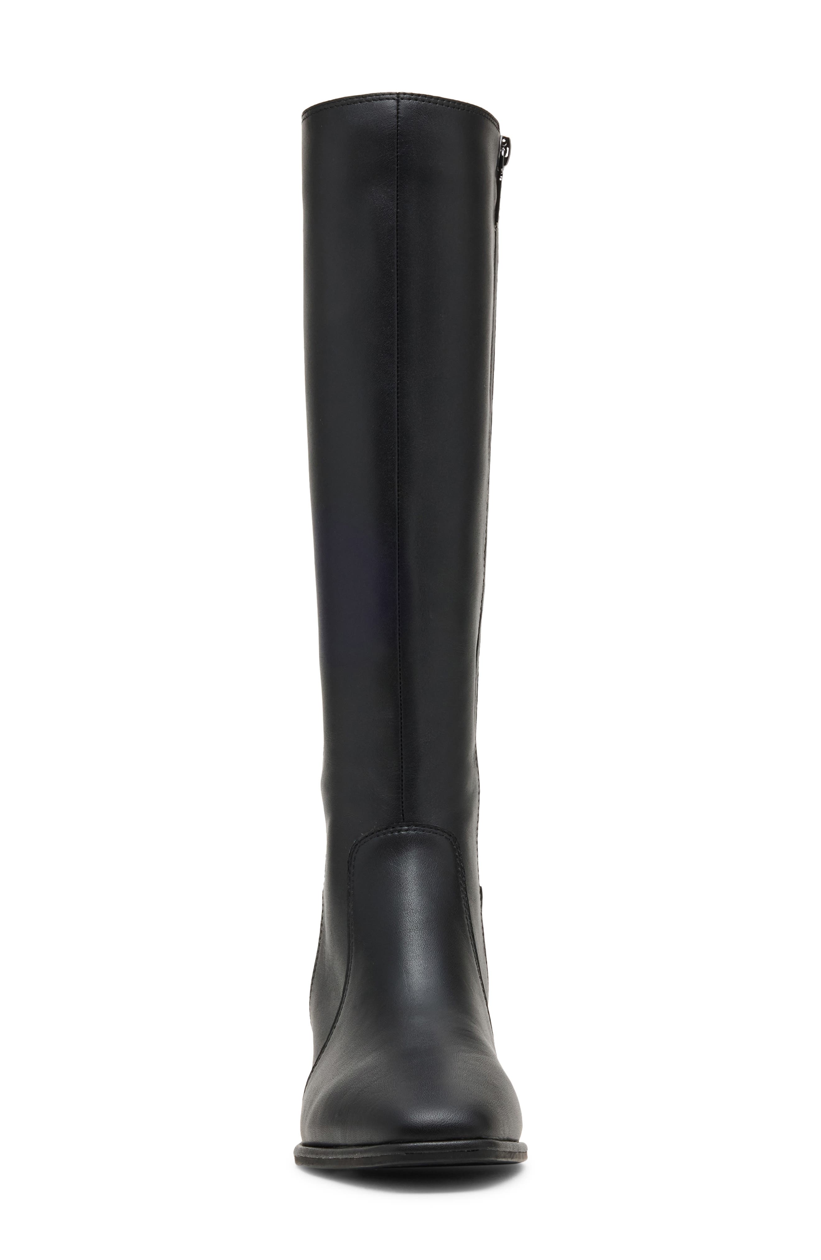 Blondo Mckenna Waterproof Knee High Boot, Alternate, color, Black Leather