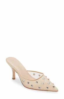 Loeffler Randall Paloma Embellished Pointed Toe Mule
