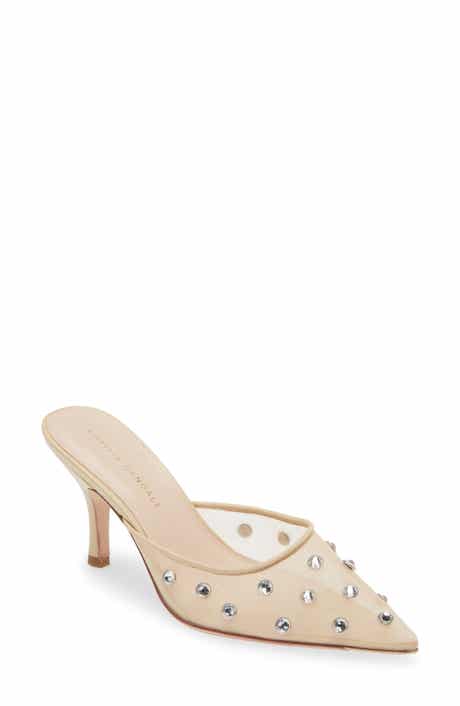 Loeffler Randall Paloma Embellished Pointed Toe Mule