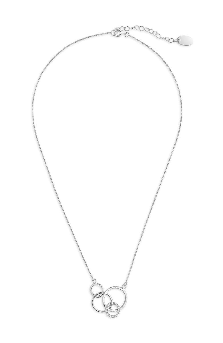 Sterling Forever Sterling Silver Link Necklace, Alternate, color, 