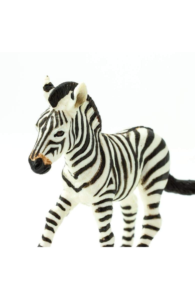 Safari Ltd. Zebra Foal Kids Toy Figure, Alternate, color, NO COLOR