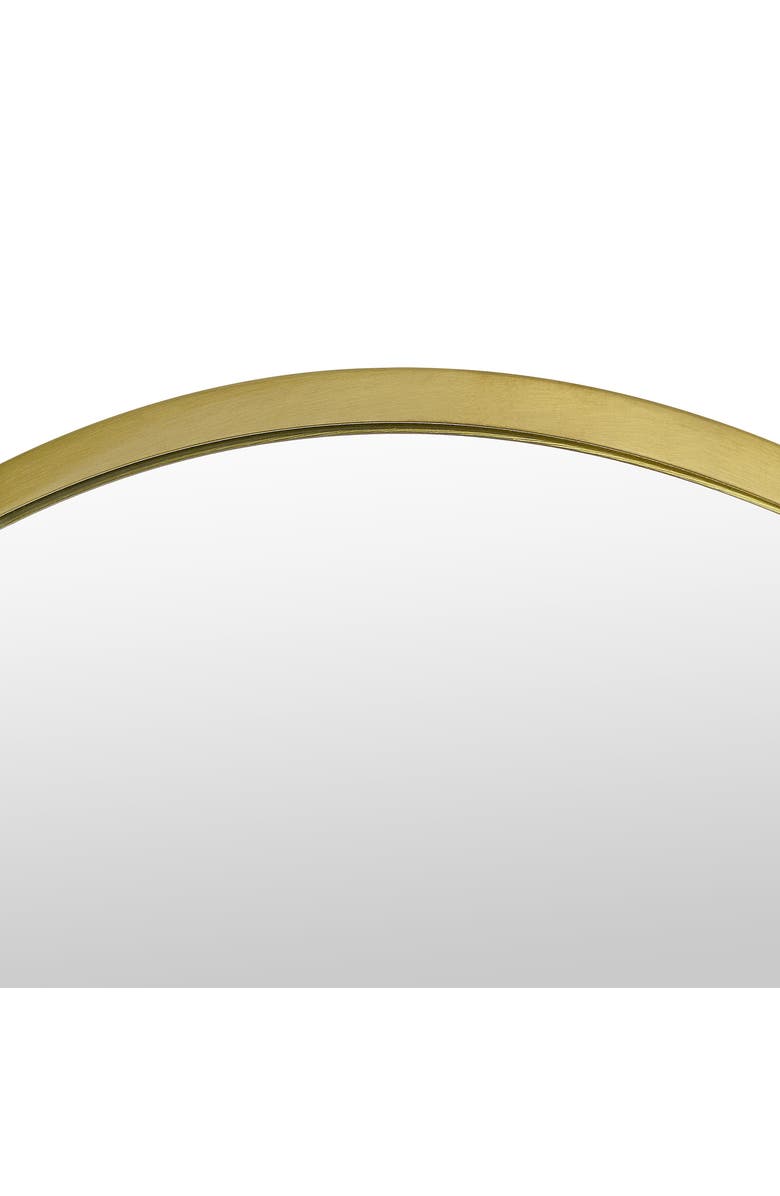 Renwil Grady Round Mirror, Alternate, color, Satin Brass