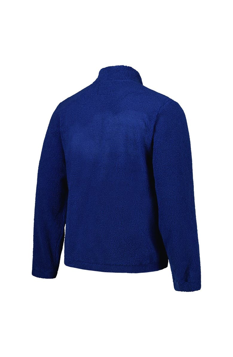 G-III SPORTS BY CARL BANKS Men's G-III Sports by Carl Banks Navy Kansas Jayhawks Pinch Runner Half-Zip Top, Alternate, color, Navy