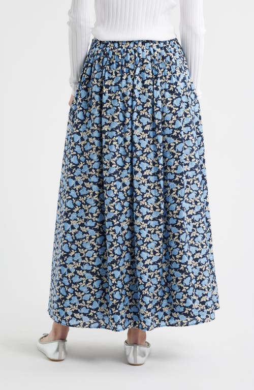 Caslonr Caslon(r) Print Pleated Maxi Skirt