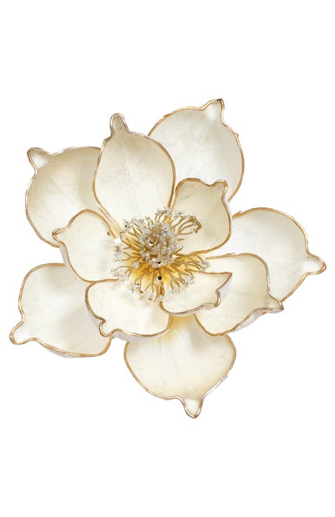 Holiday Magnolia Clip, Set of 12