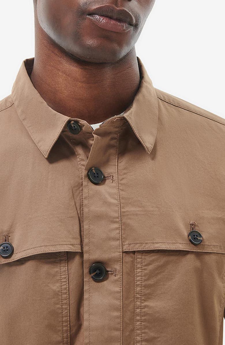 Barbour Sidlaw Stretch Cotton Overshirt, Alternate, color,