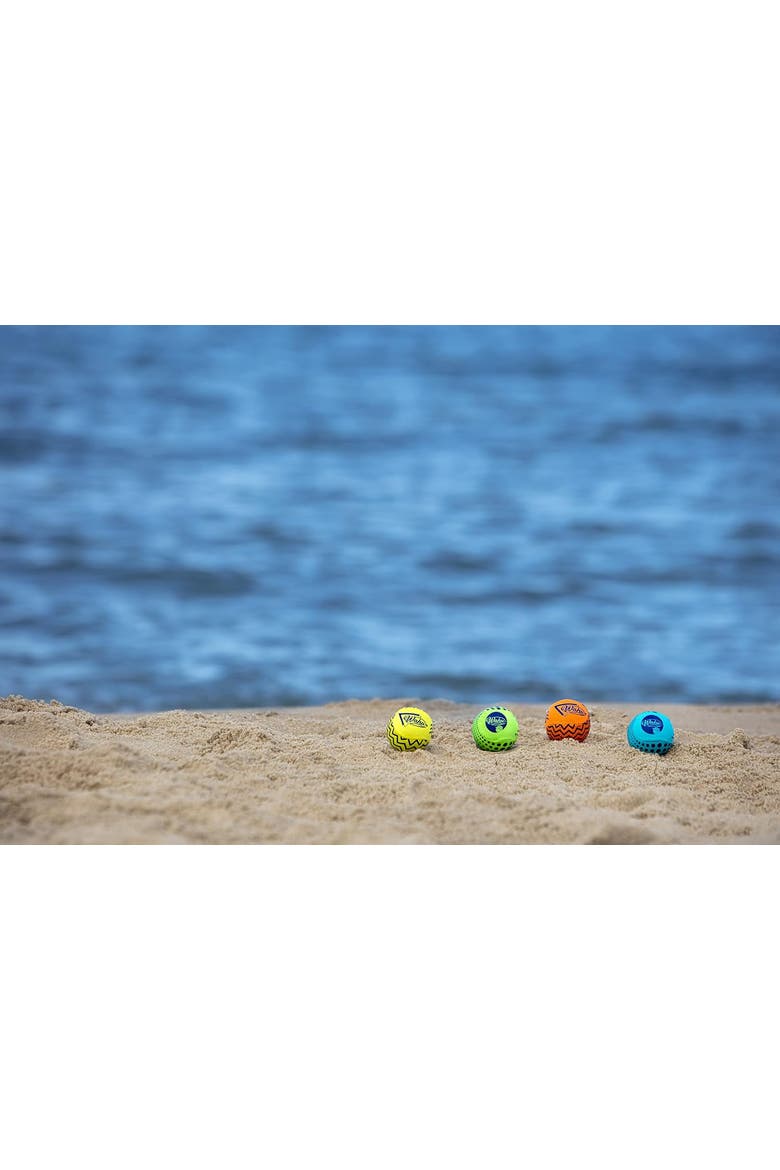 Super Grip Water Skipping Ball, 100% Waterproof Skimball for Pool Games, Alternate, color, None