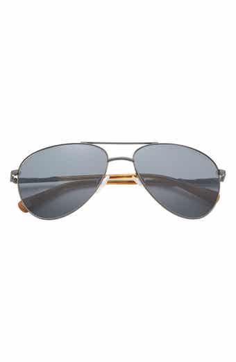 Ted Baker London 60mm Polarized Aviator Sunglasses
