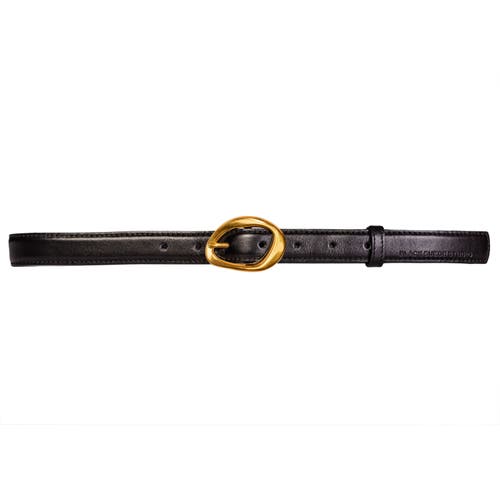 Black Suede Studio Iconic Belt