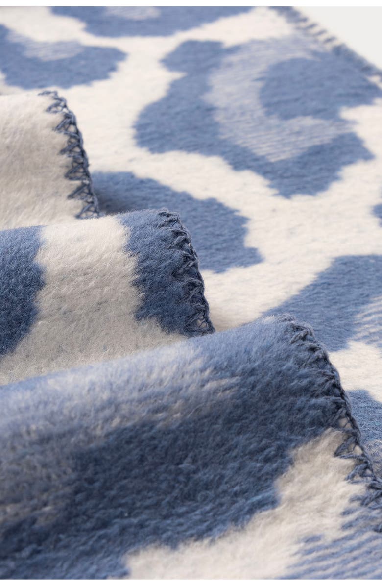 Brooks Brothers Leopard Print Throw Blanket, Alternate, color, 