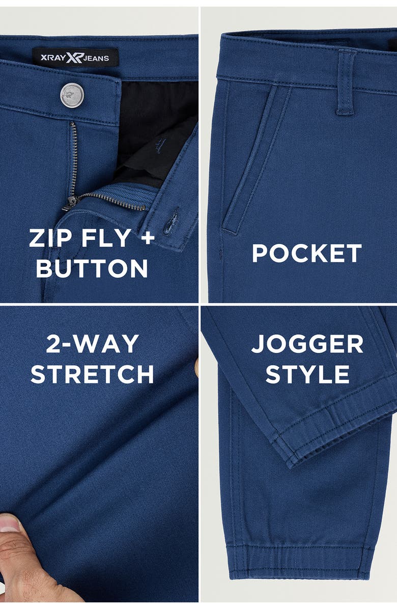 XRAY Kids' Flex Waist Commuter Joggers, Alternate, color, Midnight Blue