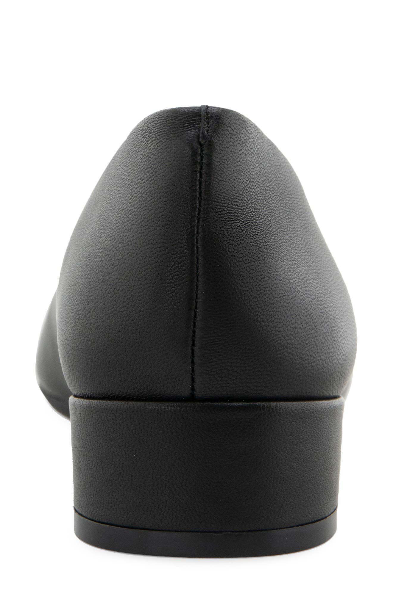 Aerosoles Nannie Square Toe Pump, Alternate, color, Black Leather