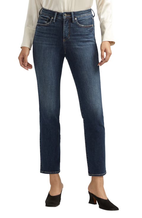 Isbister High Waist Straight Leg Jeans